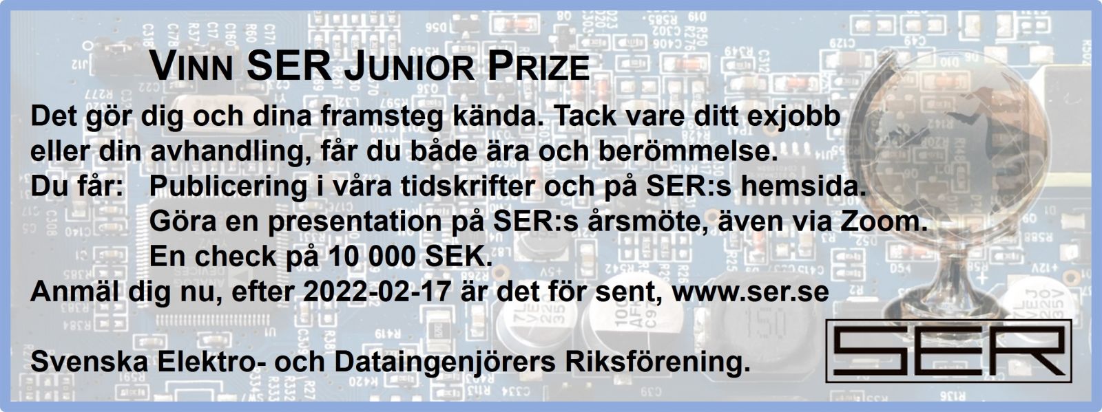 image: SER Junior Prize
